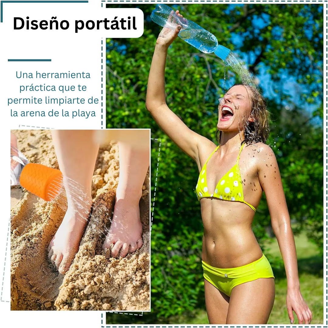 Ducha Portátil para Quitar Arena