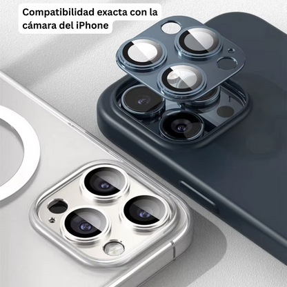 Protector Metálico de Cámara para iPhone