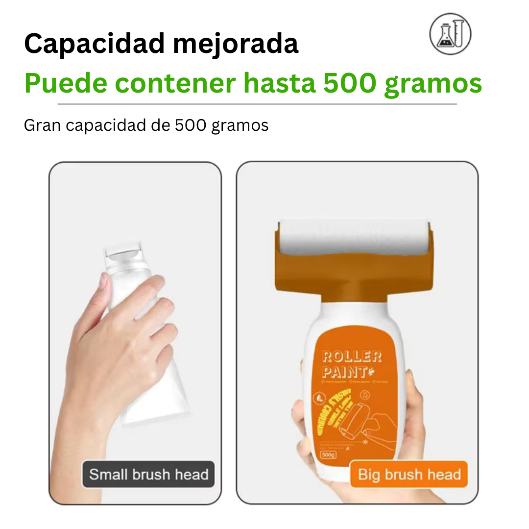 Rodillo de Pintura Recargable en Casa