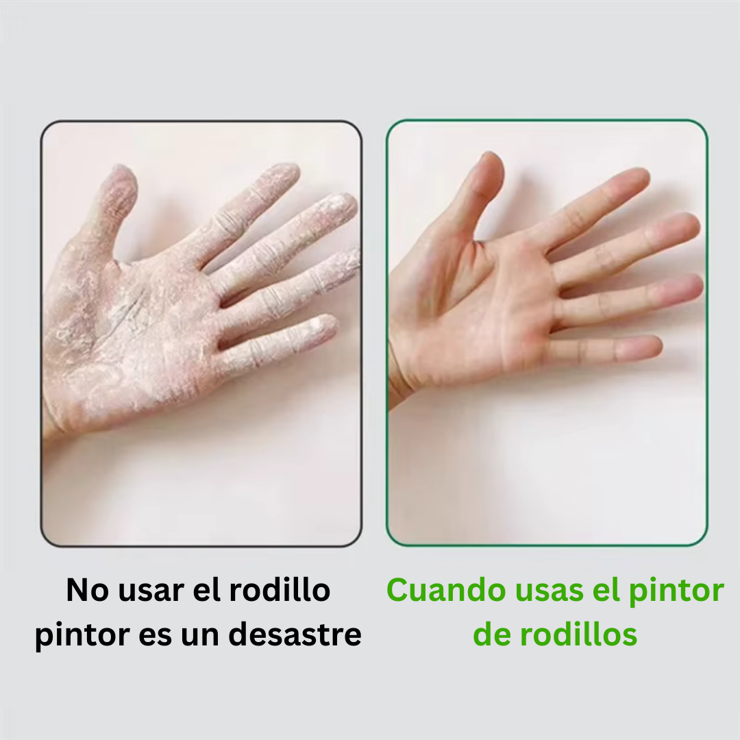 Rodillo de Pintura Recargable en Casa